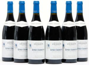 6 bts. Gevrey Chambertin 2005 A hfin.