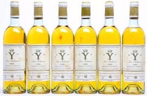 6 bts. Y de Chateau d Yquem 1980 B tsus.