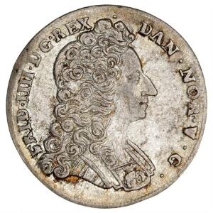 Frederik IV, 16 skilling 1716, H 47