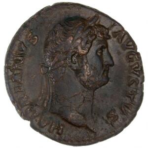 Romerske kejserdømme, Hadrian, 117-138, As, 125-128 e.Kr., RIC 669