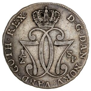 Norge, Christian VII, 12 speciedaler 1776, NM 17, H 3