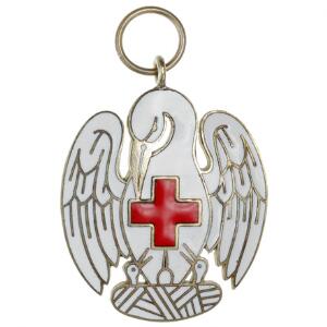 Dansk Røde Kors, Fortjensttegn I, uden bånd, LS 8-004