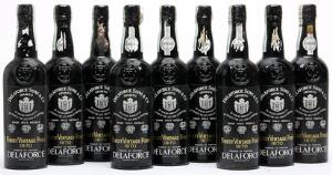 9 bts. Delaforce Vintage Port 1970 A-AB bn.