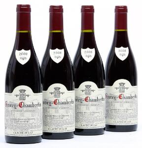 12 bts. Gevrey-Chambertin, Domaine Claude Dugat 2008 A hfin. Oc.