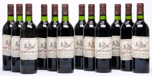 12 bts. Château Beychevelle, Saint - Julien. 4. Cru Classé 1975