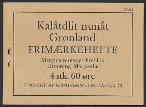 1973. DAFILA-Hæfte. G9