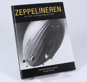 Litteratur. Zeppelineren. 50 års luftskibshistorie. Af C. Chant. 112 sider.