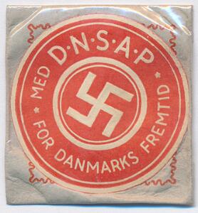 D.N.S.A.P. Meget sjælden frimærke-penge.