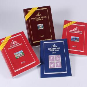 Litteratur. Kataloger. AFA Danmark og AFA Skandinavien 2012, AFA Danmark 4-blokke 2011 og AFA Julemærker Norden 2007.