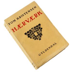 Danish classic Tom Kristensen Hærværk. Cph 1930. 4to. 1st. ed. Orig. wrappers.