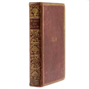 18th century binding Isaak Euchel ed. Gebete der Juden. Berlin 1799. 2nd ed. Bound in contemporary full red morocco.