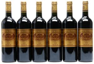 6 bts. Château Batailley, Pauillac. 5. Cru Classé 2006 A hfin.