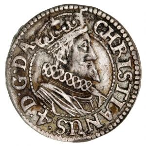 Christian IV, 6 skilling 1629, H 140B