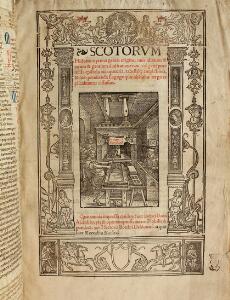 Cornerstones of early Scottish history Hector Boece Scotorum historiae a prima gentis origine [....]. Paris Joducus Badius Ascensius [1527].