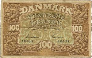 100 kr 1936, Svendsen  Sander, Sieg 110