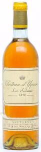 1 bt. Château dYquem, Sauternes. 1. Grand Cru Classé 1978 A hfin.