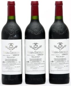 3 bts. Vega Sicilia Unico, Reserva Especial, Ribera del Duero A hfin.