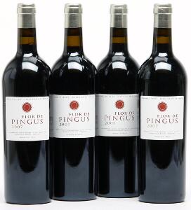 12 bts. Flor De Pingus, Dominio de Pingus, Ribera Del Duero 2007 A hfin. Oc.