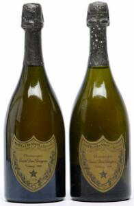 1 bt. Champagne Dom Pérignon, Moët et Chandon 1978 A-AB bn.  etc. Total 2 bts.