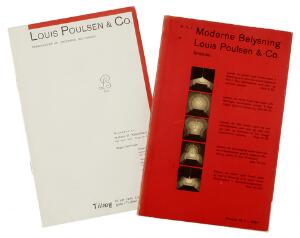 Poul Henningsen lamps for Louis Poulsen I Moderne Belysning er Louis Poulsen. 1934. Kat. nr. B.1  tillæg. 2