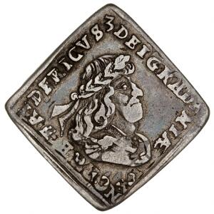 Frederik III, 16 speciedaler 1648, H 48