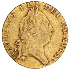 England, George III, 1760 - 1820, 12 guinea 1793, S 3735, F 362