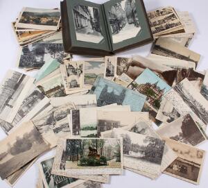 Tyskland. Postkort. Parti på over 300 postkort, flere af dem fra før år 1900. Feltpostkort iblandt.
