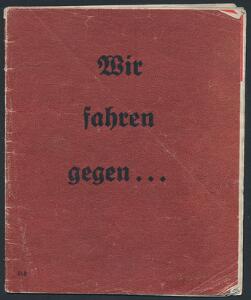 1944. Lille hæfte nedkastet af de allierede, i 1944. I alt 32 sider.