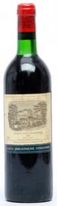 1 bt. Château Lafite Rothschild, Pauillac. 1. Cru Classé 1980 A-AB bn.