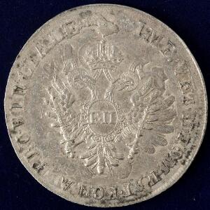 Italien, 8 mønter og et vægtlod inkl. Venedig, 2 Lire 1801, overpræget på 