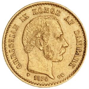 10 kr 1874, H 9A, F 296