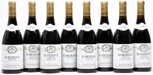 8 bts. Echezeaux Grand Cru, Domaine Mongeard Mugneret 1995 A hfin.