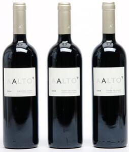 6 bts. Aalto, Bodegas Aalto, Ribera del Duero 2008 A hfin. Oc.