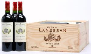 12 bts. Chateau Lanessan, Haut Medoc 2006 A hfin. Owc.