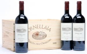 3 bts. Ornellaia, Tenuta dellOrnellaia, Bolgheri 2009 A hfin. Owc.