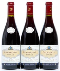 6 bts. Chambertin Grand Cru, A. Bichot 2008 A hfin. Oc.
