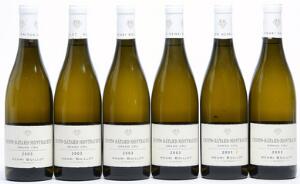 6 bts. Criots-Batard-Montrachet Grand Cru, Domaine Henri Boillot 2003 A hfin.