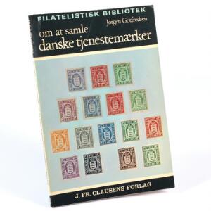 Litteratur. Om at samle danske tjenestemærker. Af Godtfredsen. 49 sider.