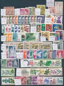 Berlin. 1954-1990. Planche postfriske mærker og sæt. AFA 2193