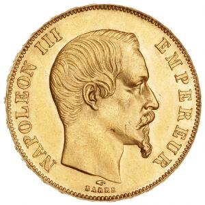 Frankrig, 50 Francs 1858A, F 571