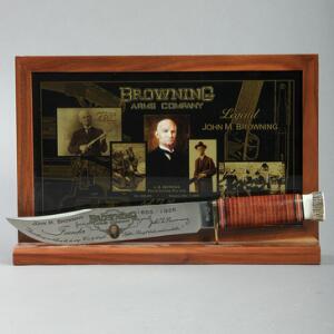 John Browning Sporting Legend Bowie kniv. 1