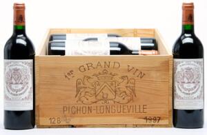 11 bts. Château Pichon Longueville Baron, Pauillac. 2. Cru Classé 1997 A hfin. Owc.