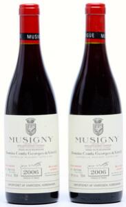 2 bts. Musigny Grand Cru Cuvée Vieilles Vignes, Domaine Comte Georges de Vogüé 2006 A hfin.