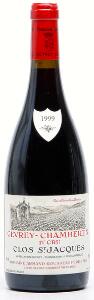 1 bt. Gevrey Chambertin 1. Cru Clos Saint Jacques, Domaine Armand Rousseau 1999 A hfin.