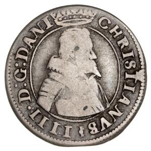 Christian IV, mark 1607 Svævende krone, H 92B, S 6