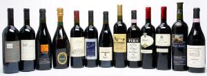 27 bts. Various Italian Wines A-AB bn.