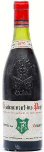 1 bt. Chateauneuf-du-Pape, Réserve des Célestins, Bonneau 1979 B tsus.