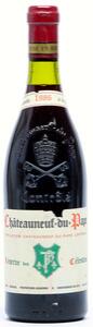 1 bt. Chateauneuf-du-Pape, Réserve des Célestins, Bonneau 1986 AB ts.