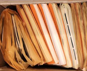 Ungarn. Stort parti stemplede helark i 12 arkmapper fra perioden 1960-1970´erne. AFA over 200.000
