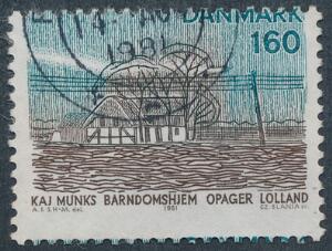 1981. Landsdelserie Sjælland, 160 øre. Fejlperforeret. Stemplet eksemplar